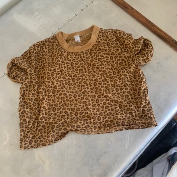 Alternative Cheetah print shirt cropped xs Brailyn - Picture 1 of 9
